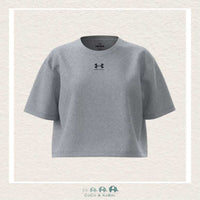 Under Armour Youth Girls' Rival Short Sleeve Mod Gray - Light Heather, CoCo & KaBri Children's Boutique