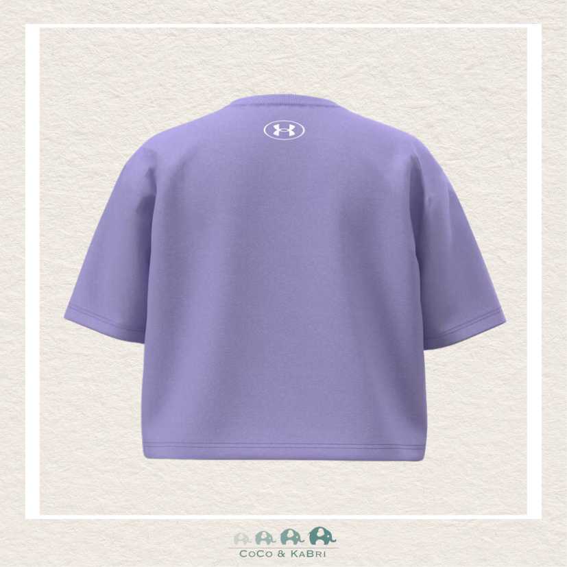 Under Armour Youth Girls' Rival Short Sleeve Tee - Purple, CoCo & KaBri Children's Boutique
