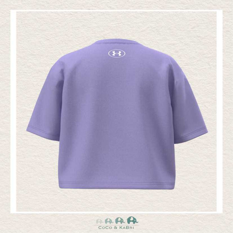 Under Armour Youth Girls' Rival Short Sleeve Tee - Purple, CoCo & KaBri Children's Boutique