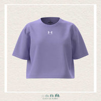 Under Armour Youth Girls' Rival Short Sleeve Tee - Purple, CoCo & KaBri Children's Boutique