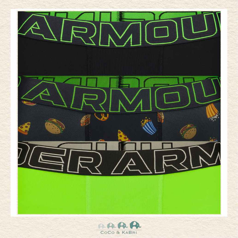 Under Armour Youth Performance Tech Boxers - Aegean Blue, CoCo & KaBri Children's Boutique, Brooks Alberta Canada