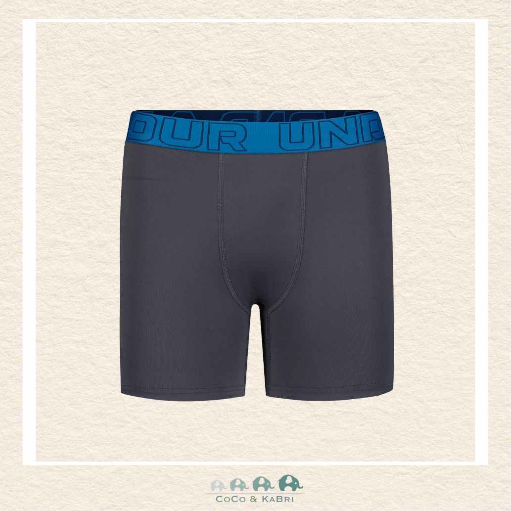 Under Armour Youth Performance Tech Boxers - Outrageous Orange, CoCo & KaBri Children's Boutique, Brooks Alberta Canada