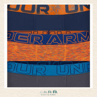 Under Armour Youth Performance Tech Boxers - Outrageous Orange, CoCo & KaBri Children's Boutique, Brooks Alberta Canada
