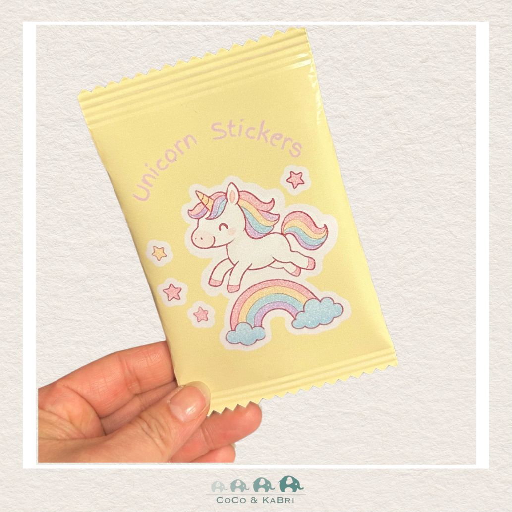 Unicorn Sticker Mini Chip Bag, CoCo & KaBri Children's Boutique