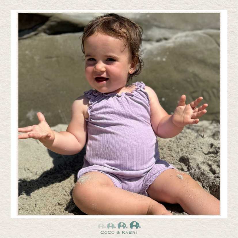 Vignette: Baby Girl Windsor Bubble - Lavender, CoCo & KaBri Children's Boutique