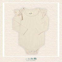 Vignette Oatmeal Francie Diaper Shirt, CoCo & KaBri Children's Boutique