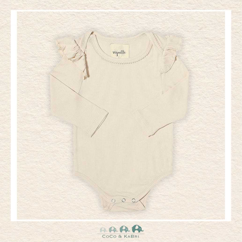Vignette Oatmeal Francie Diaper Shirt, CoCo & KaBri Children's Boutique