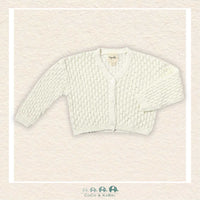 Vignette White Margot Cardigan, CoCo & KaBri Children's Boutique