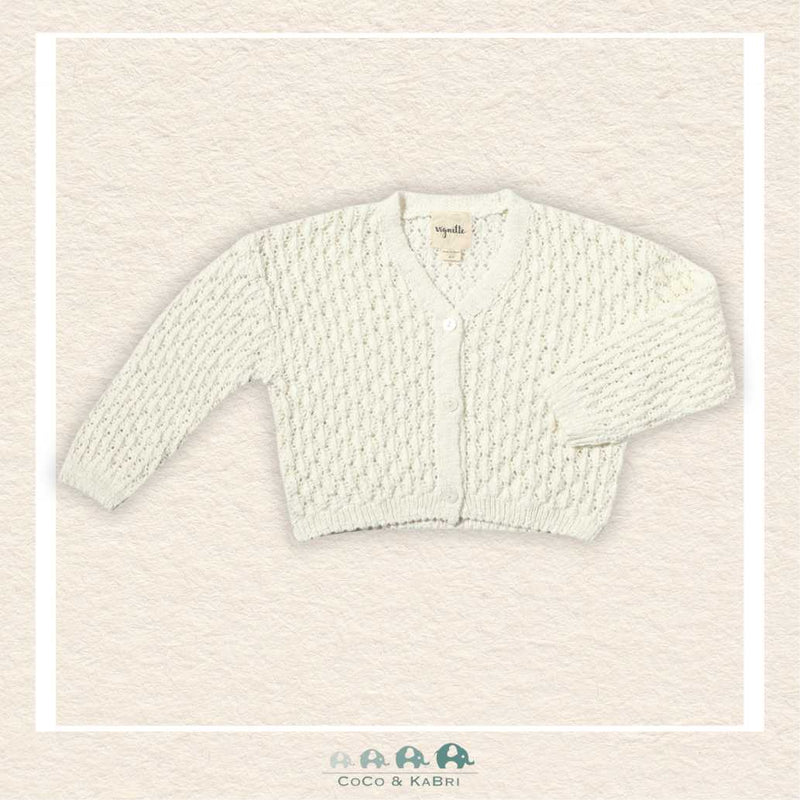 Vignette White Margot Cardigan, CoCo & KaBri Children's Boutique