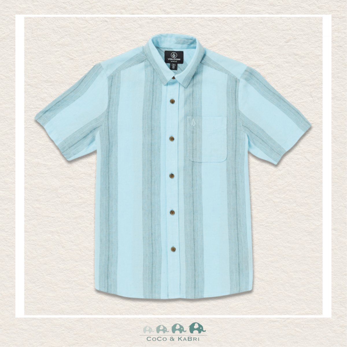 Volcom Big Boy Flaxton Short Sleeve Shirt, CoCo & KaBri Children's Boutique