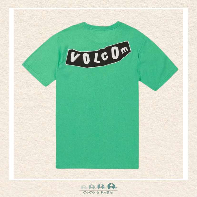 Volcom: Big Boys Originator Short Sleeve Tee - Jungle Green, CoCo & KaBri Children's Boutique