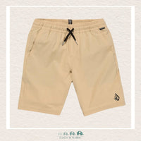 Volcom: Big Boys Understoned Elastic Waist Hybrid Shorts - , CoCo & KaBri Children's Boutique