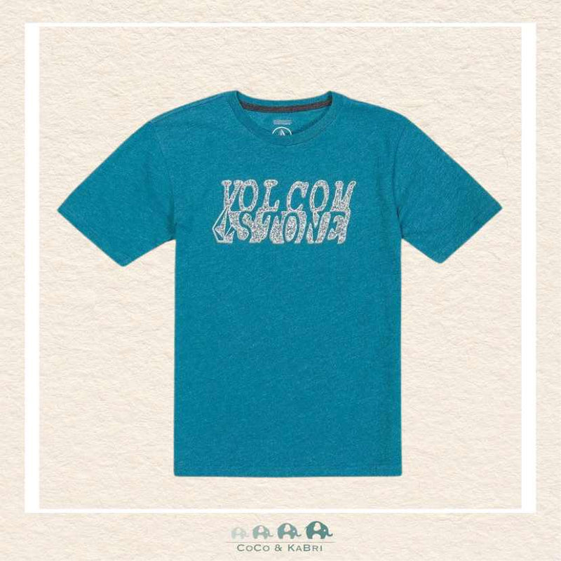 Volcom : Little Boys Correlator Short Sleeve Tee - Ocean Teal, CoCo & KaBri Children's Boutique