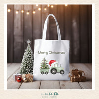White Christmas Tote Bag (13" x 14"), CoCo & KaBri Children's Boutique