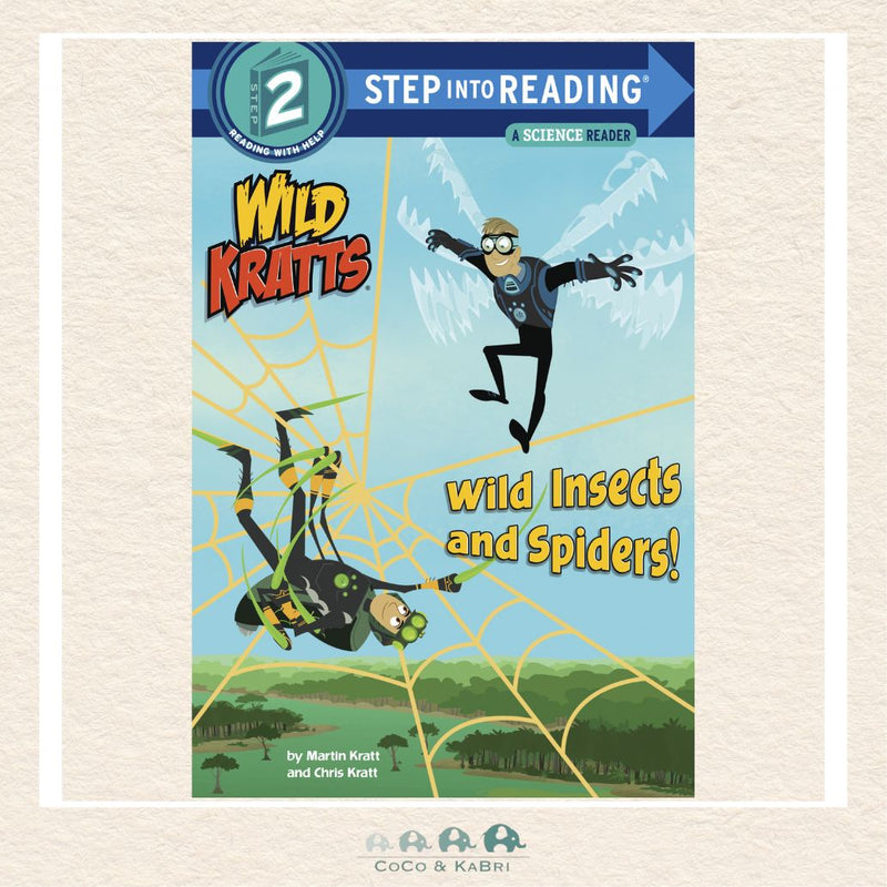 Wild Insects and Spiders! (Wild Kratts) (Step Into Reading 2), CoCo & KaBri Children's Boutique