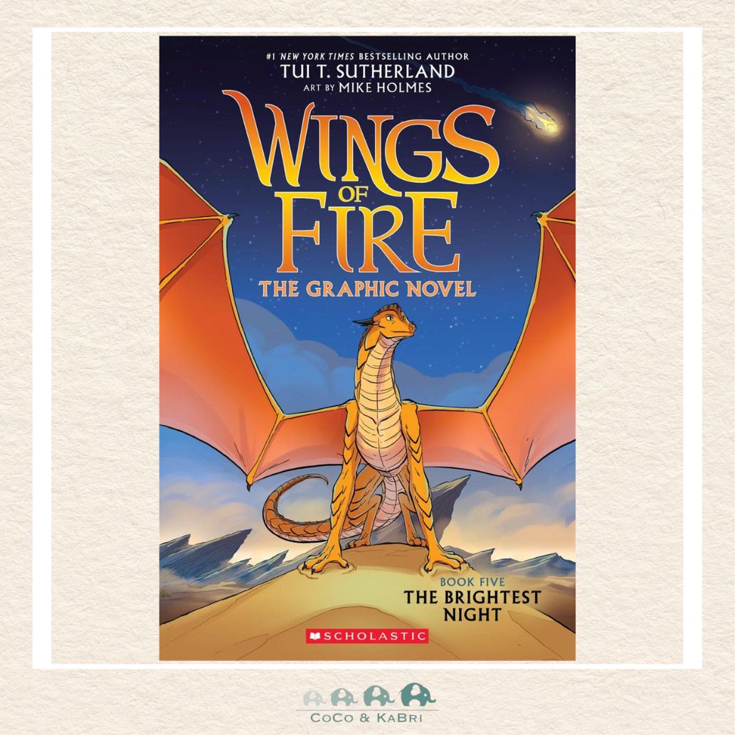 Wings of Fire: The Brightest Night: A Graphic Novel (Wings of Fire Graphic Novel 5), CoCo & KaBri Children's Boutique