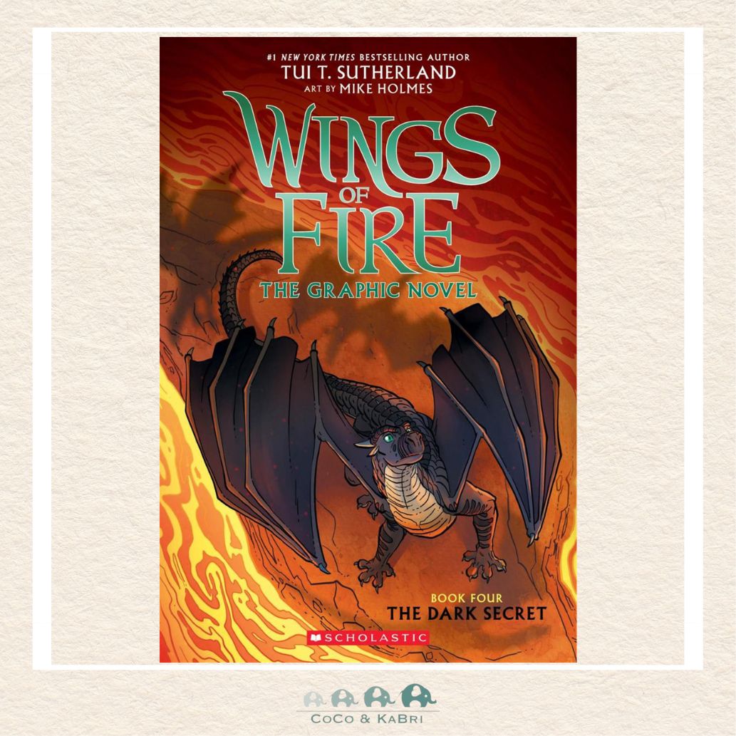 Wings of Fire: The Dark Secret: A Graphic Novel (Wings of Fire Graphic Novel 4), CoCo & KaBri Children's Boutique