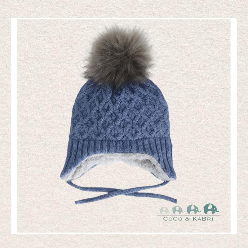 Calikids: Cotton Pom Pom Hat - Navy Blue - CoCo & KaBri