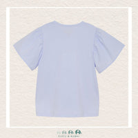Creamie : Girls Short Sleeve Woven Tshirt, CoCo & KaBri Children's Boutique