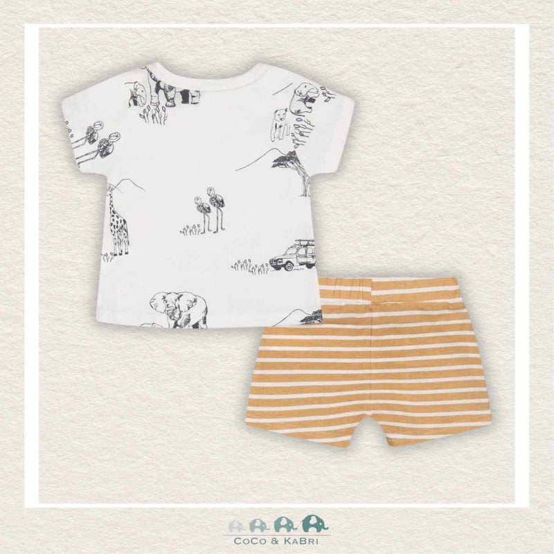 Deux Par Deux Baby Boy Tshirt & Short Set, CoCo & KaBri Children's Boutique