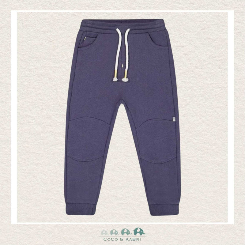 🇨🇦 Deux Par Deux: Boys French Terry Pants - Blue, CoCo & KaBri Children's Boutique