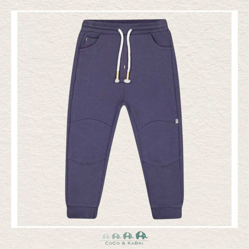 Deux Par Deux: Boys French Terry Pants - Blue, CoCo & KaBri Children's Boutique