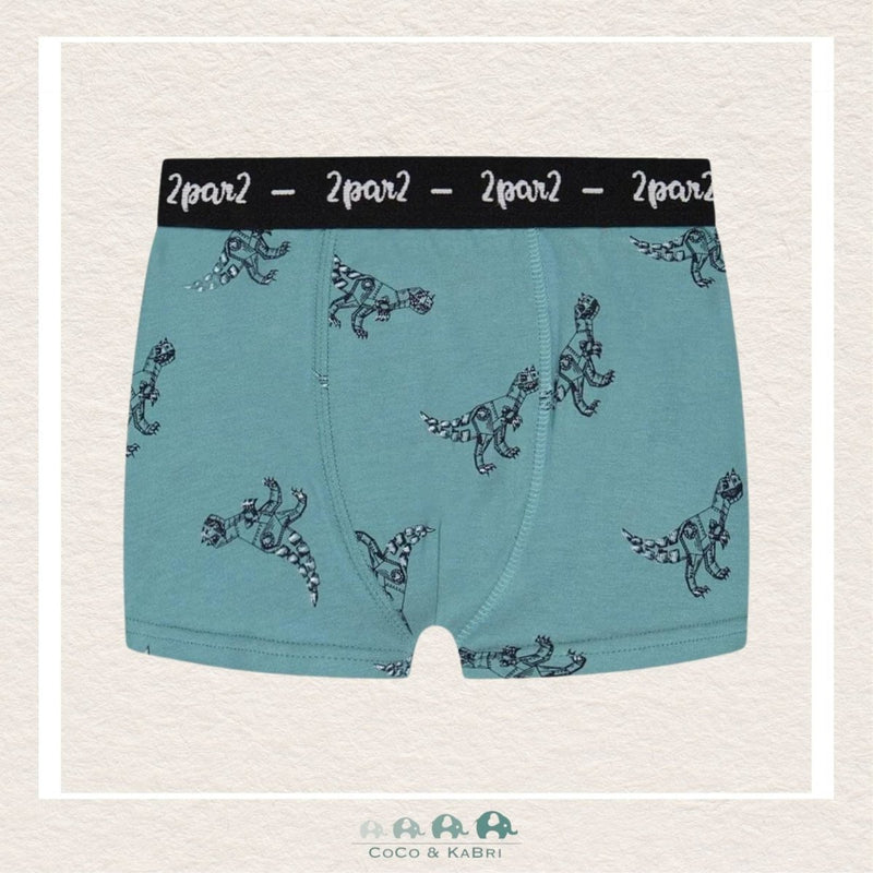 🇨🇦 Deux Par Deux: Mechanical Dinosaur Boxers, CoCo & KaBri Children's Boutique