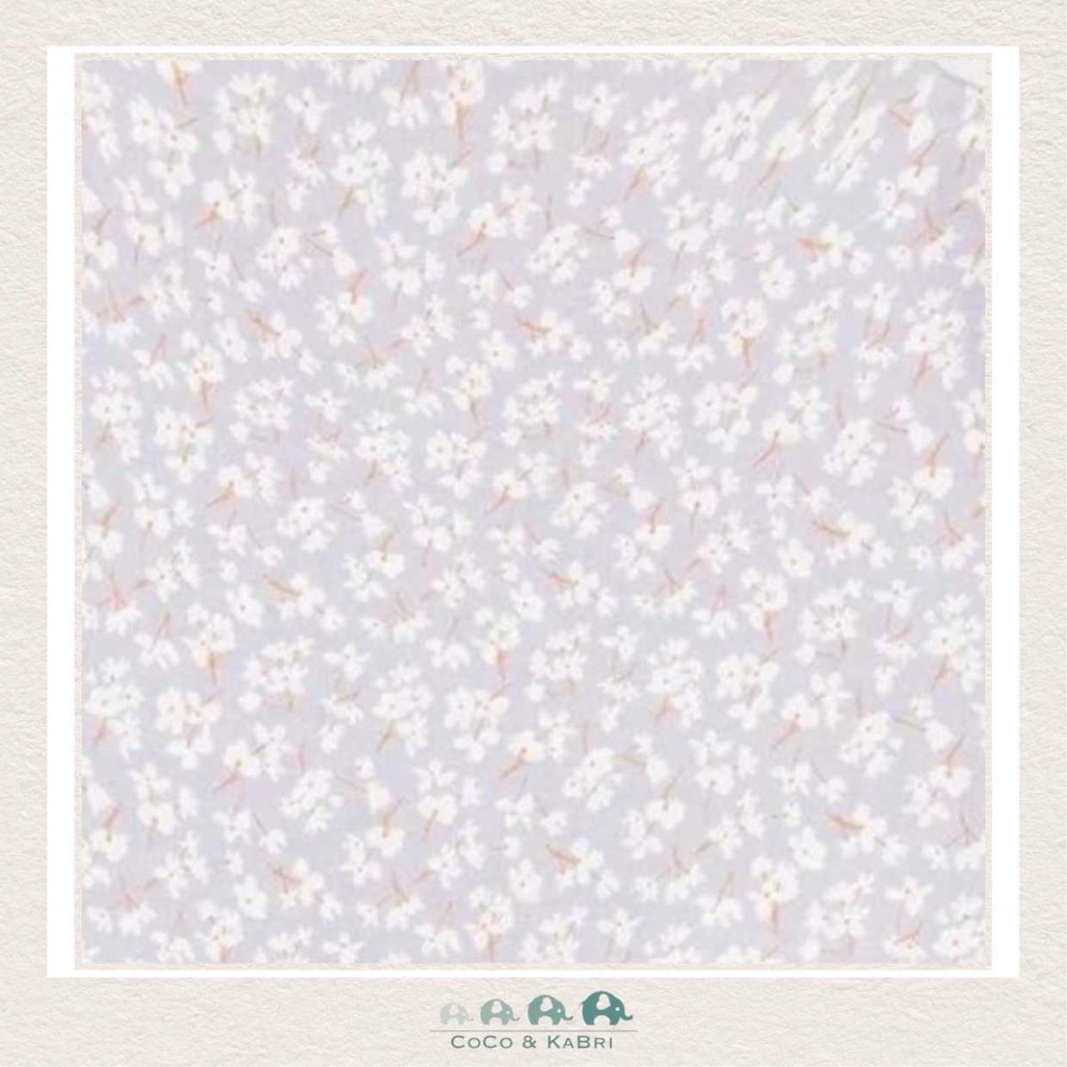 🇨🇦 Deux Par Deux Organic Cotton Tank Top Lilac Printed Little Flowers, CoCo & KaBri Children's Boutique