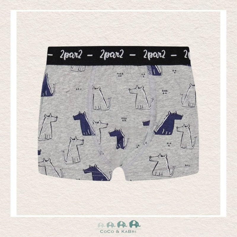 🇨🇦 Deux Par Deux: Printed Dogs Boxers, CoCo & KaBri Children's Boutique