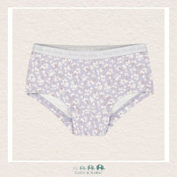 Deux Par Deux: Printed Little Flowers Boyshort Panties, CoCo & KaBri Children's Boutique