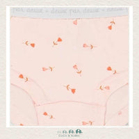Deux Par Deux: Printed Tulips Boyshort Panties, CoCo & KaBri Children's Boutique