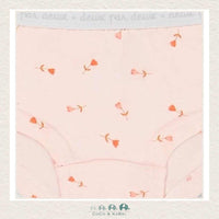 🇨🇦 Deux Par Deux: Printed Tulips Boyshort Panties, CoCo & KaBri Children's Boutique