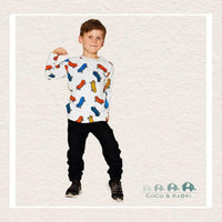 🇨🇦 Deux Par Deux: Stretch Twill Jogger Pants Black, CoCo & KaBri Children's Boutique