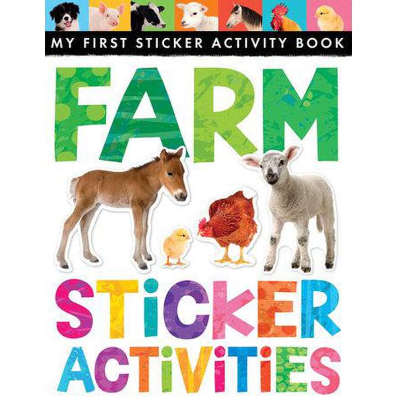 Farm Stickers Activity-Books-Penguin Randomhouse-[option4]-[option5]-[option6]-CoCo & KaBri Children's Boutique