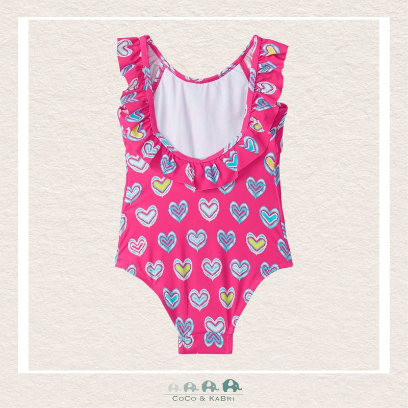 Hatley: Pink Heart Swimsuit