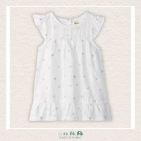 Hatley: White Dress with Silver Hearts, CoCo & KaBri Children's Boutique