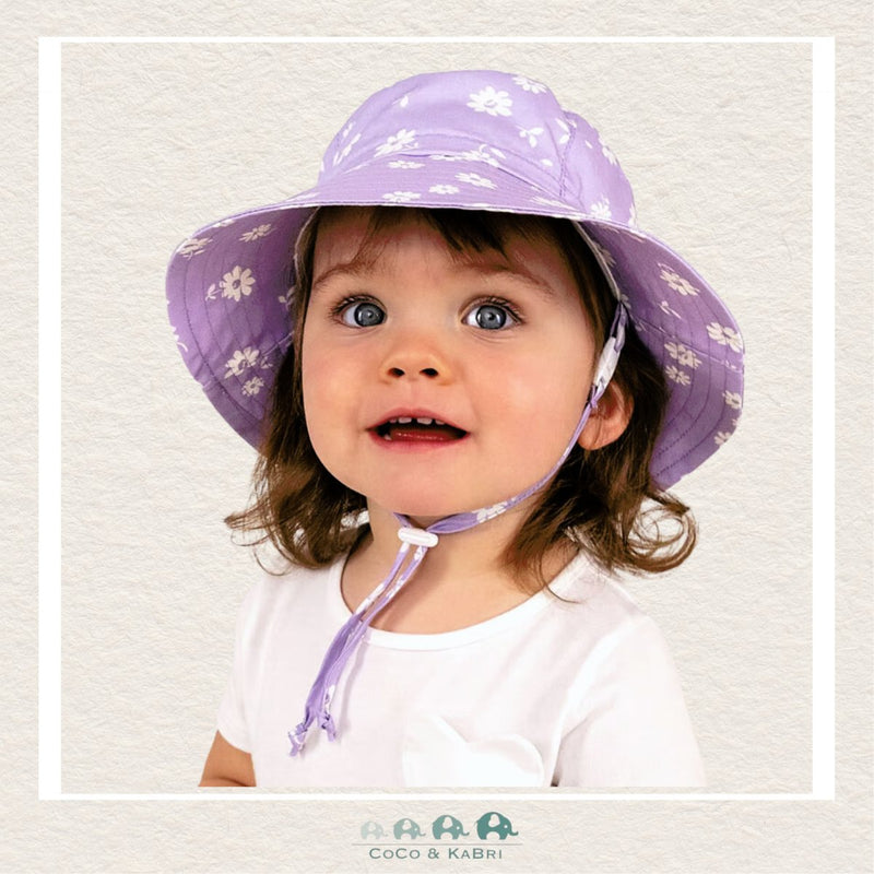   🇨🇦 Jan & Jul: Kids Cotton Bucket Hats - Purple Daisy, CoCo & KaBri Children's Boutique