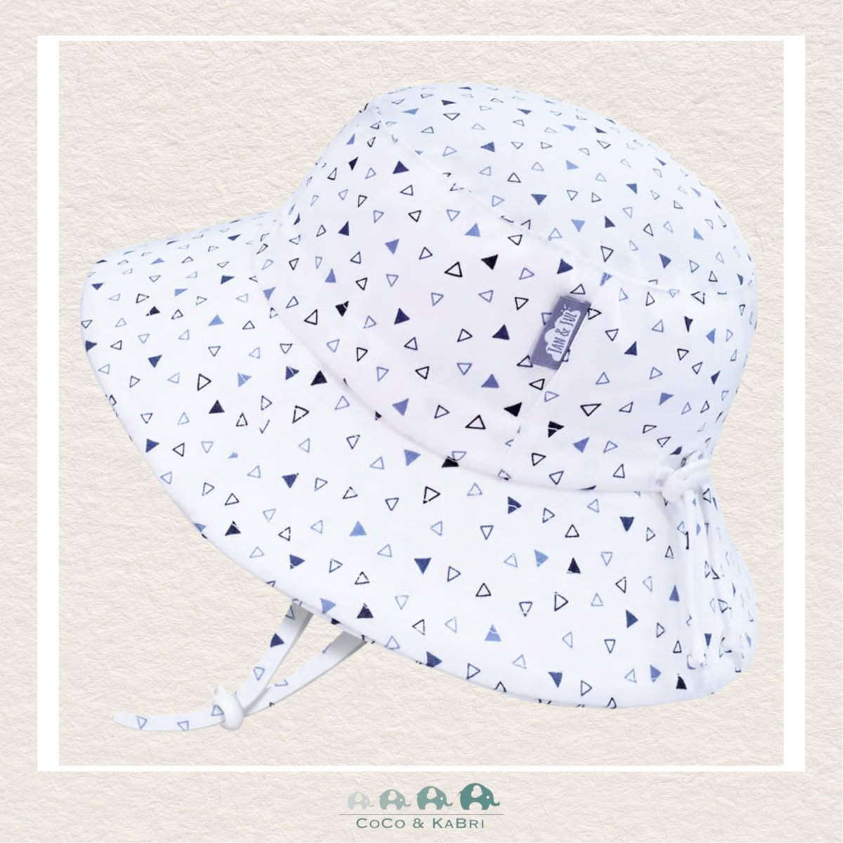 Jan & Jul: Kids Cotton Bucket Hats - Triangles, CoCo & KaBri Children's Boutique