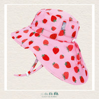   🇨🇦 Jan & Jul Kids Kids Water Repellent Adventure Hats | Pink Strawberry, CoCo & KaBri Children's Boutique