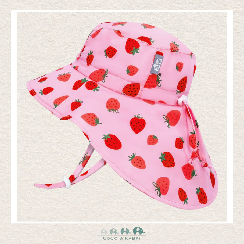   🇨🇦 Jan & Jul Kids Kids Water Repellent Adventure Hats | Pink Strawberry, CoCo & KaBri Children's Boutique