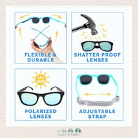   🇨🇦 Jan & Jul Sunglasses (Black Lenses - Polarized), CoCo & KaBri Children's Boutique