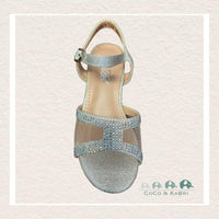 Jolene Dress Shoes - Silver, CoCo & KaBri Children's Boutique