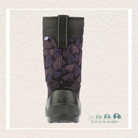 Kuoma: Lumilukko Villa Musta Winter Boot - Purple Heart, CoCo & KaBri Children's Boutique
