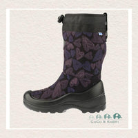 Kuoma: Lumilukko Villa Musta Winter Boot - Purple Heart, CoCo & KaBri Children's Boutique