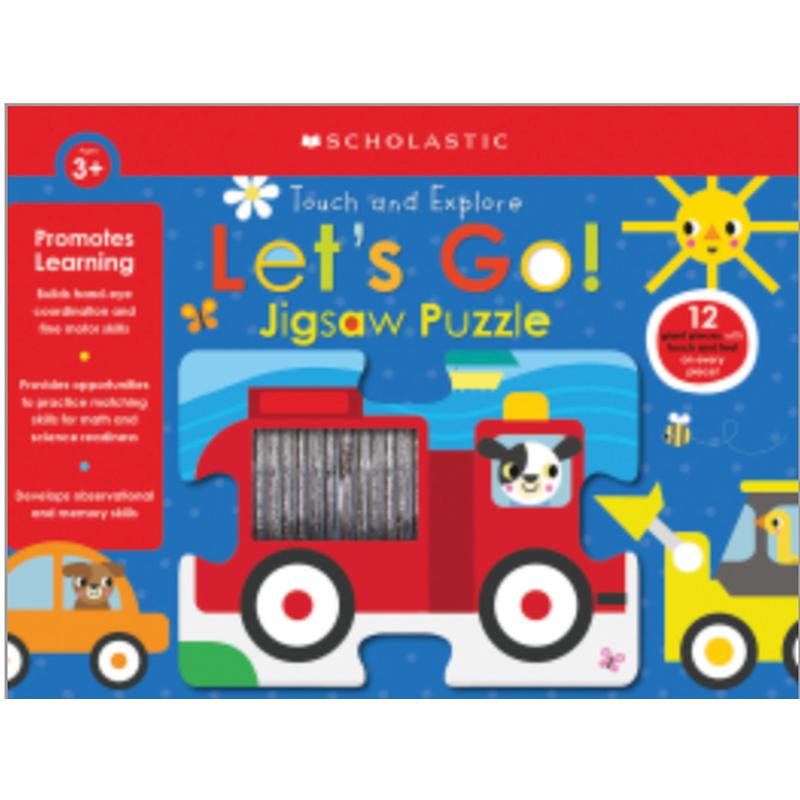 Let's Go! Jigsaw Puzzle: Scholastic Early Learners (Puzzle) - CoCo & KaBri