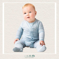 Magnetic Me: Baby Blue Modal Footie