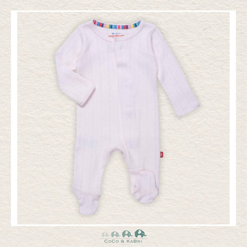 Magnetic Me: Love Lines Pink - Organic Cotton, Sleeper, CoCo & KaBri, Children's Boutique