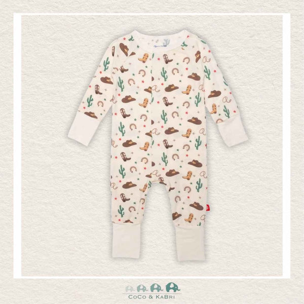 Magnetic Me Not My First Rodeo Modal Grow With Me Coverall, Sleeper, CoCo & KaBri, Children's Boutique