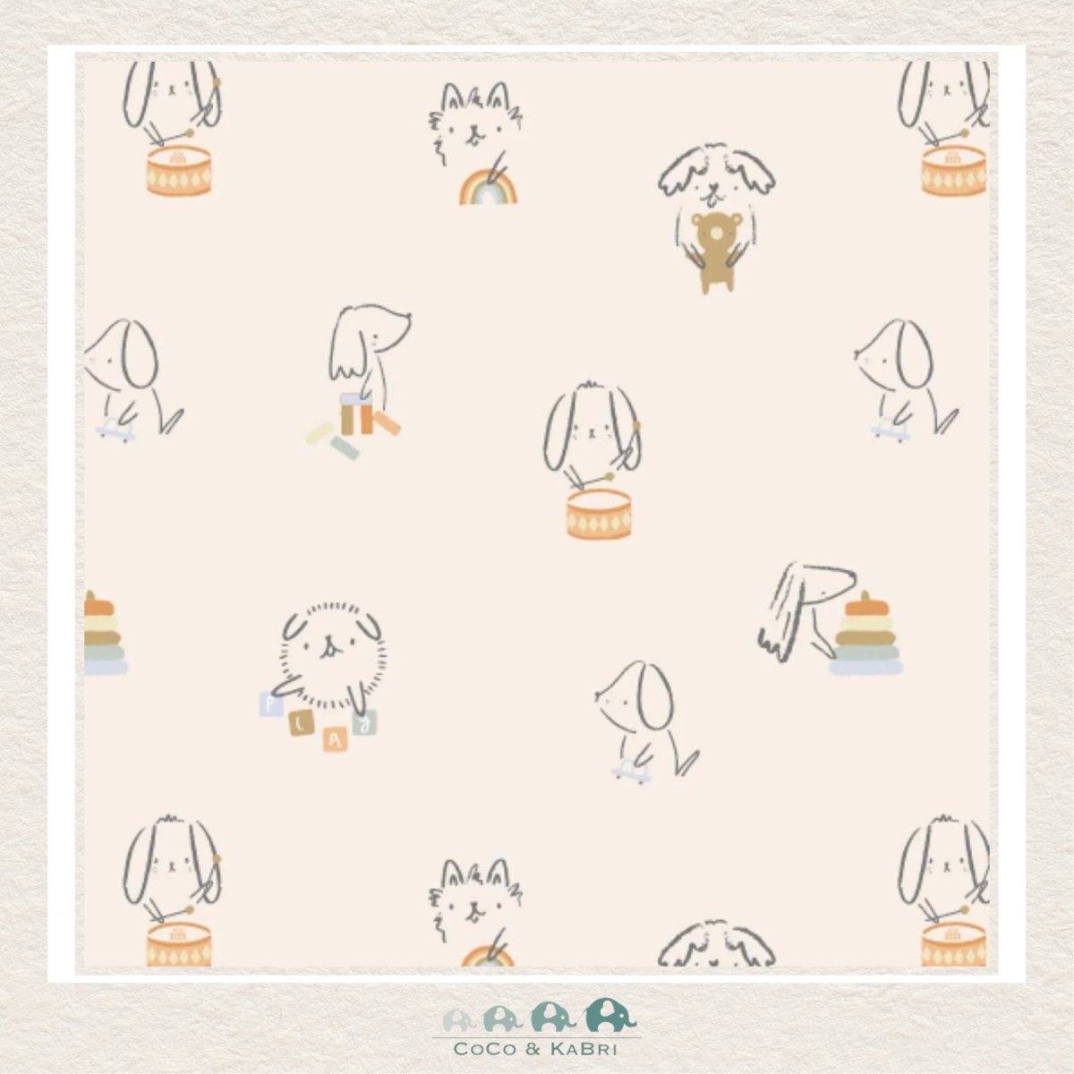 Magnetic Me Organic Cotton Puppy Play Footie, CoCo & KaBri Children's Boutique