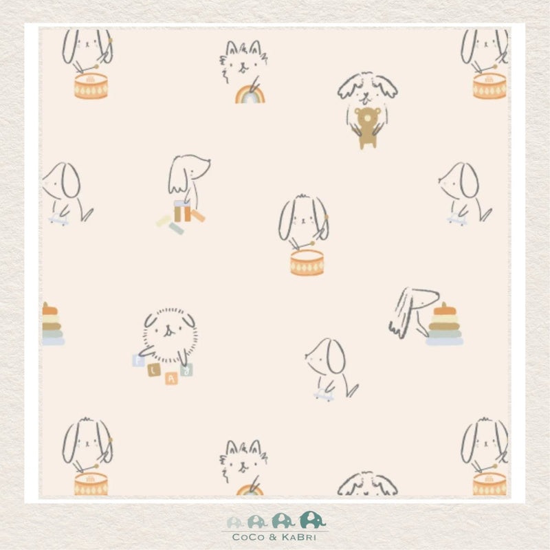 Magnetic Me Puppy Play Organic Cotton Blanket, CoCo & KaBri Children's Boutique